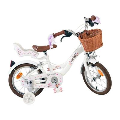 Kinderfiets 14 inch 4-6 jaar volare blossom