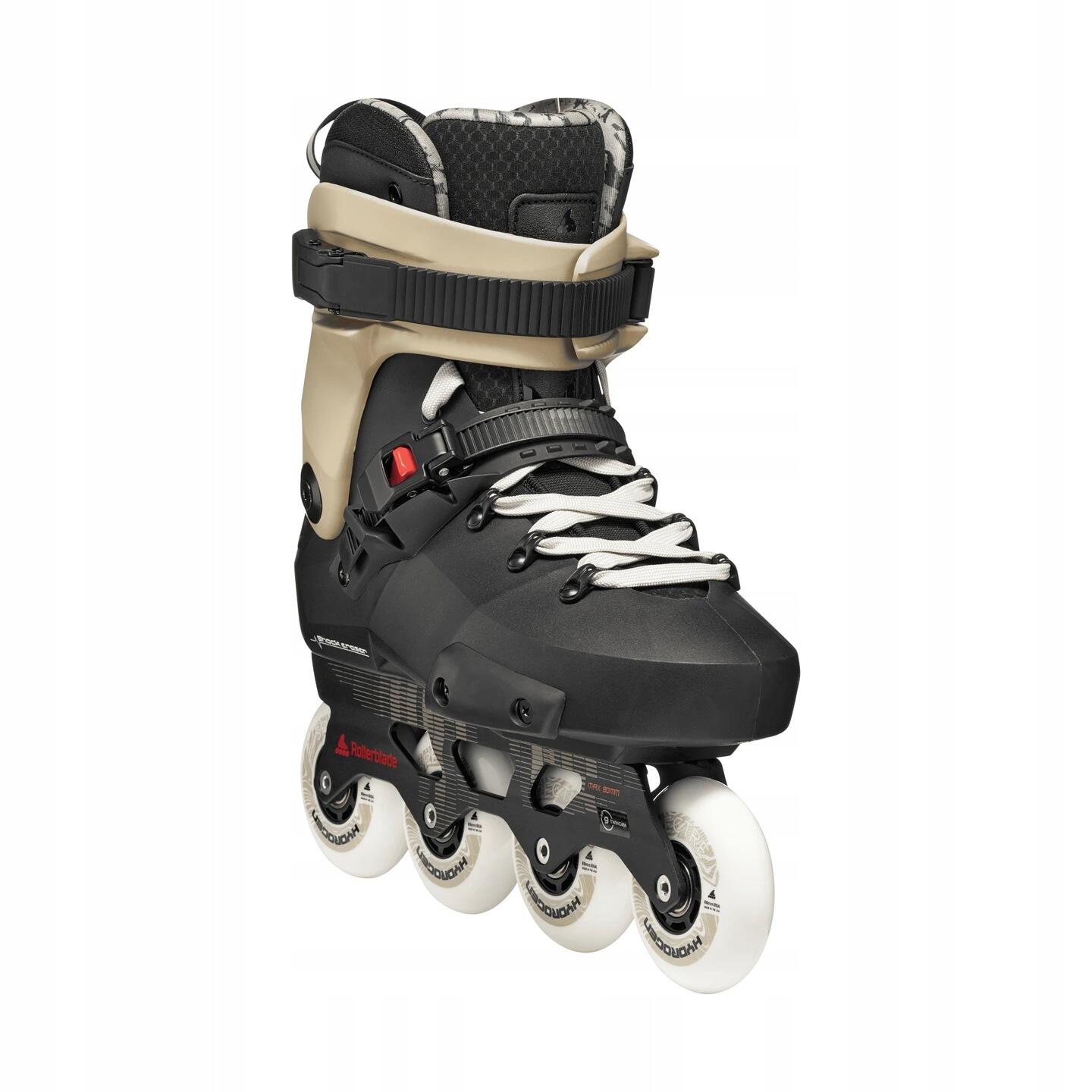 ROLLERBLADE Roller Freeskate Twister XT LE Noir Sable Rouge 2/7