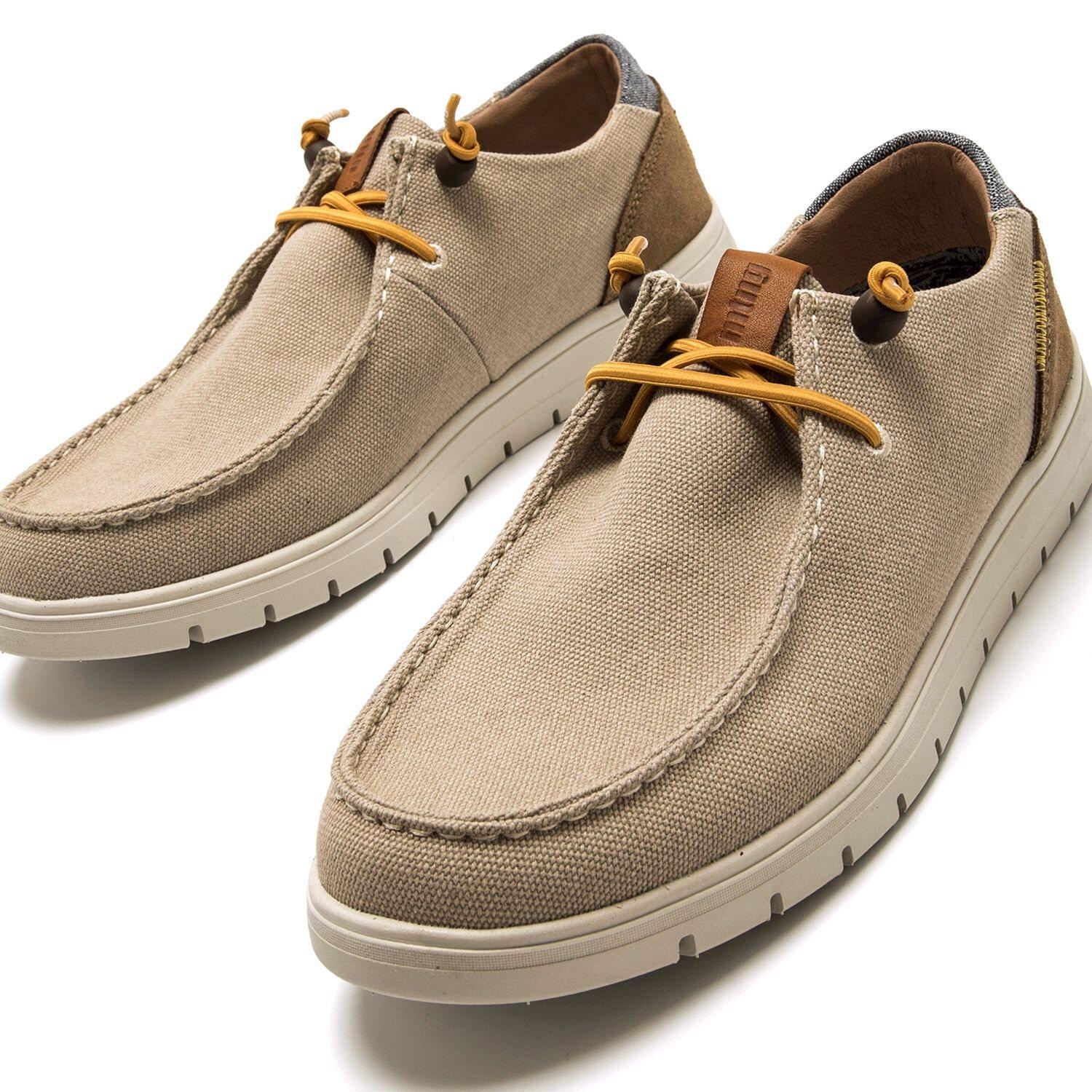 Scarpe Uomo MTNG Denver Beige 2/6