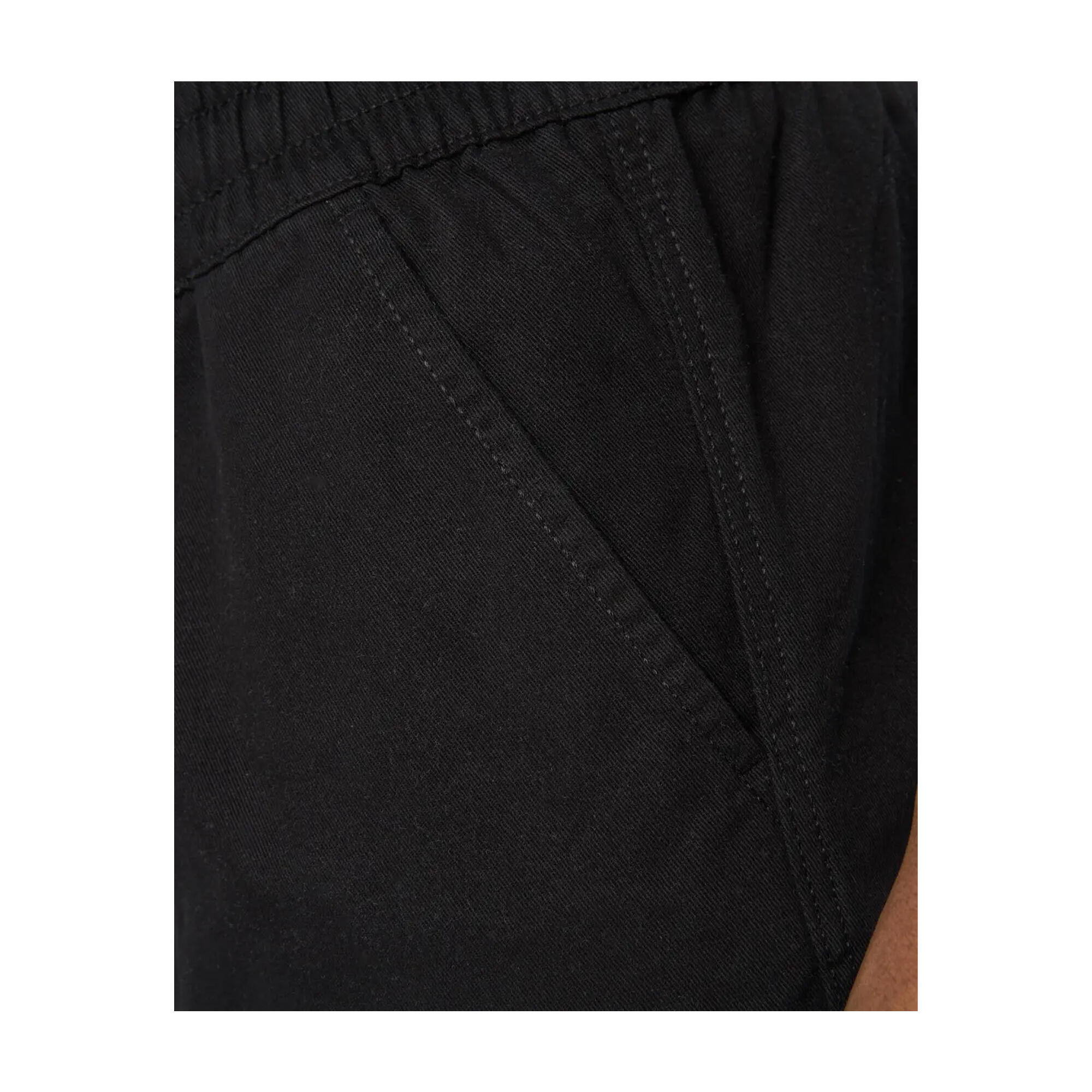 Pantaloncini Casual Elasticizzato Regolare Uomo Crosshatch Blansmoore Nero 4/4
