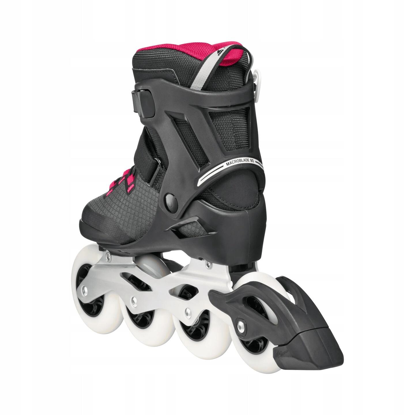 ROLLERBLADE Roller Fitness Macroblade 90 W Noir Bourgogne Vert Océan 5/7