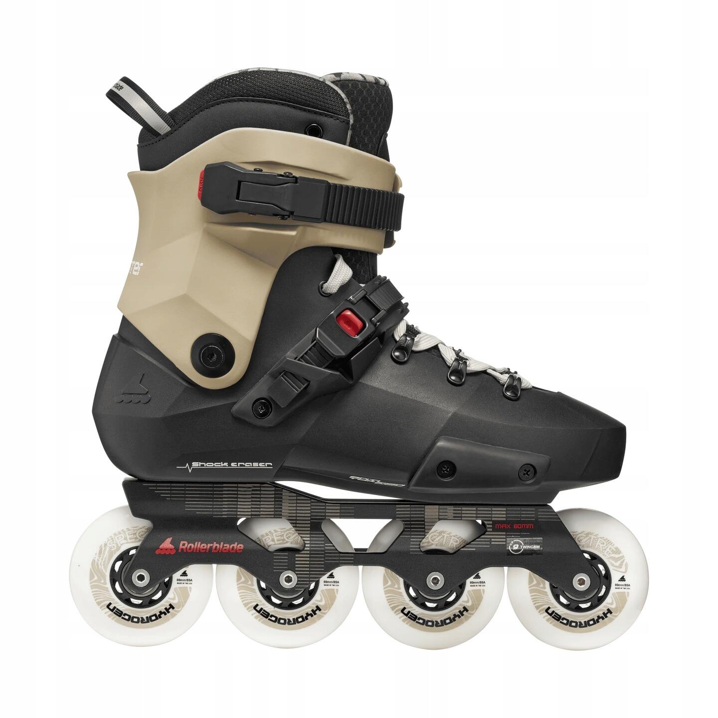 ROLLERBLADE Roller Freeskate Twister XT LE Noir Sable Rouge 5/7
