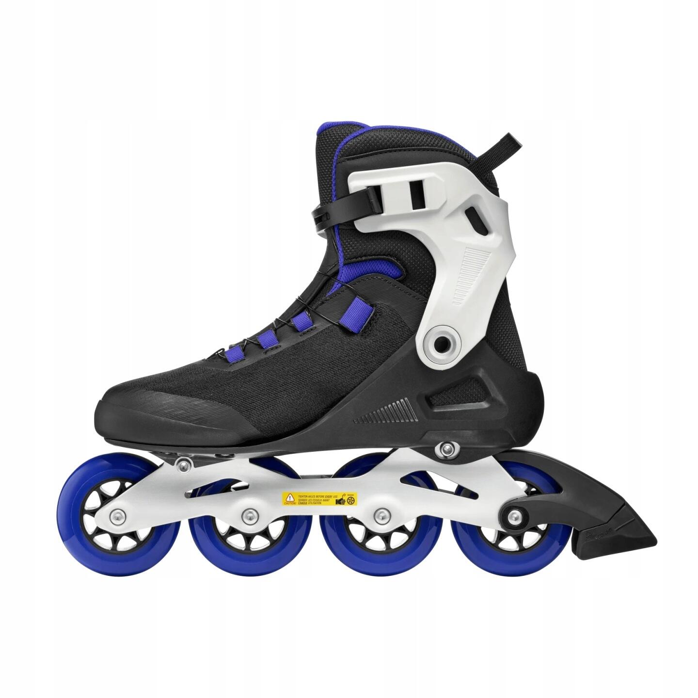 ROLLERBLADE Roller Fitness Macroblade 84 BOA Noir Bleu Os Blanc 3/7