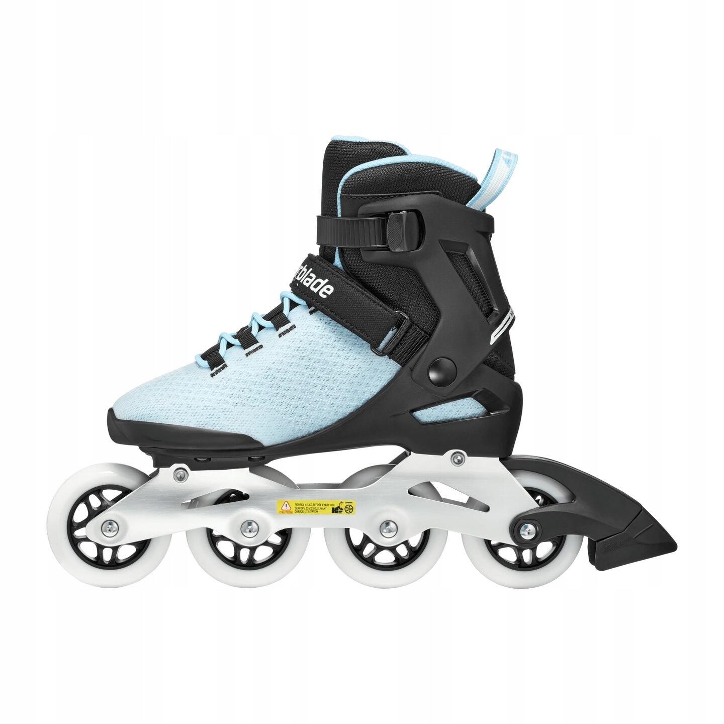 ROLLERBLADE Roller Fitness Macroblade 80 W Bleu Poudre Noir 3/7