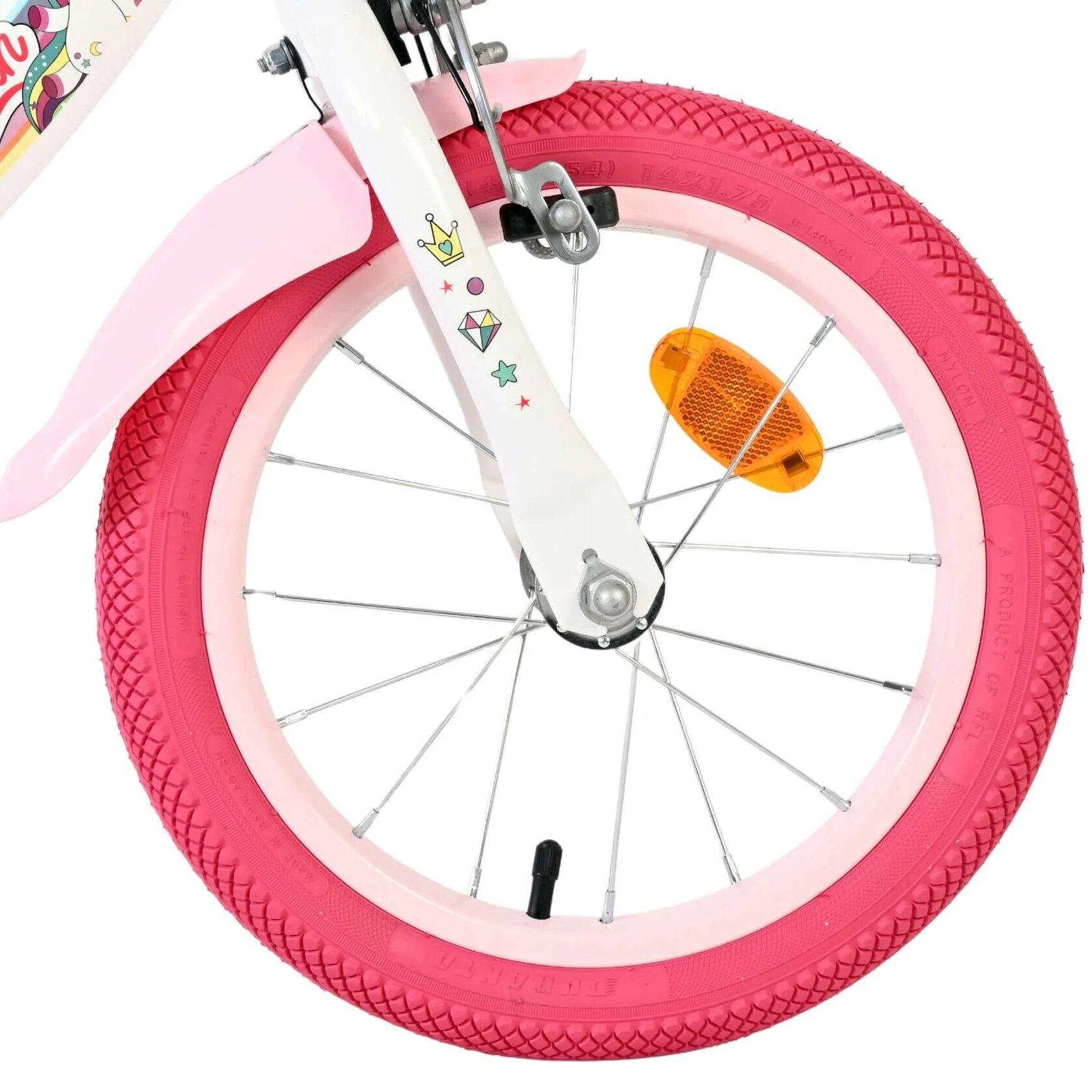 Bicicleta Niños 14 Pulgadas Unicorn 4-6 años 3/5