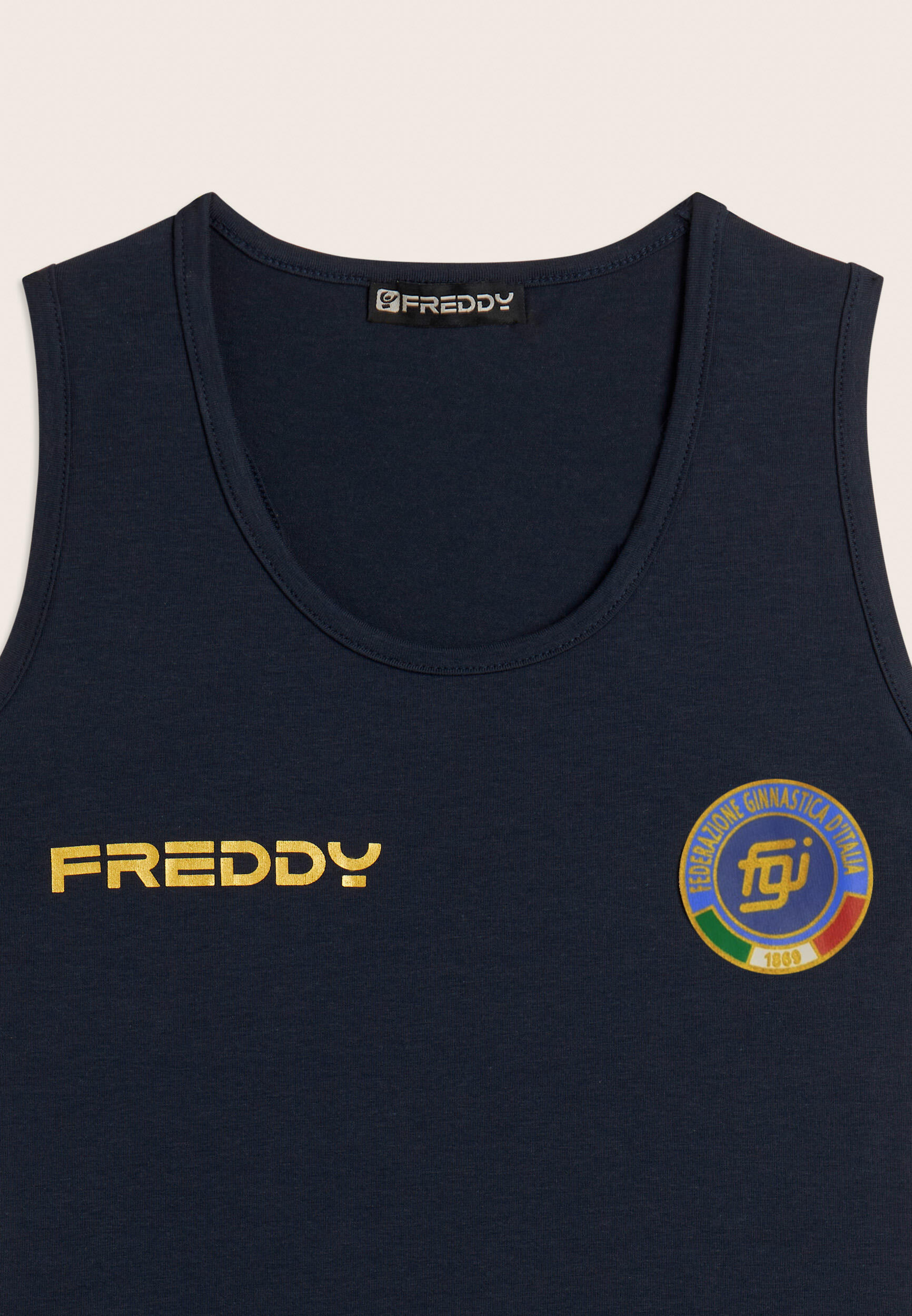 Camiseta sin mangas para niña con espalda deportiva FGI Italia 6/6