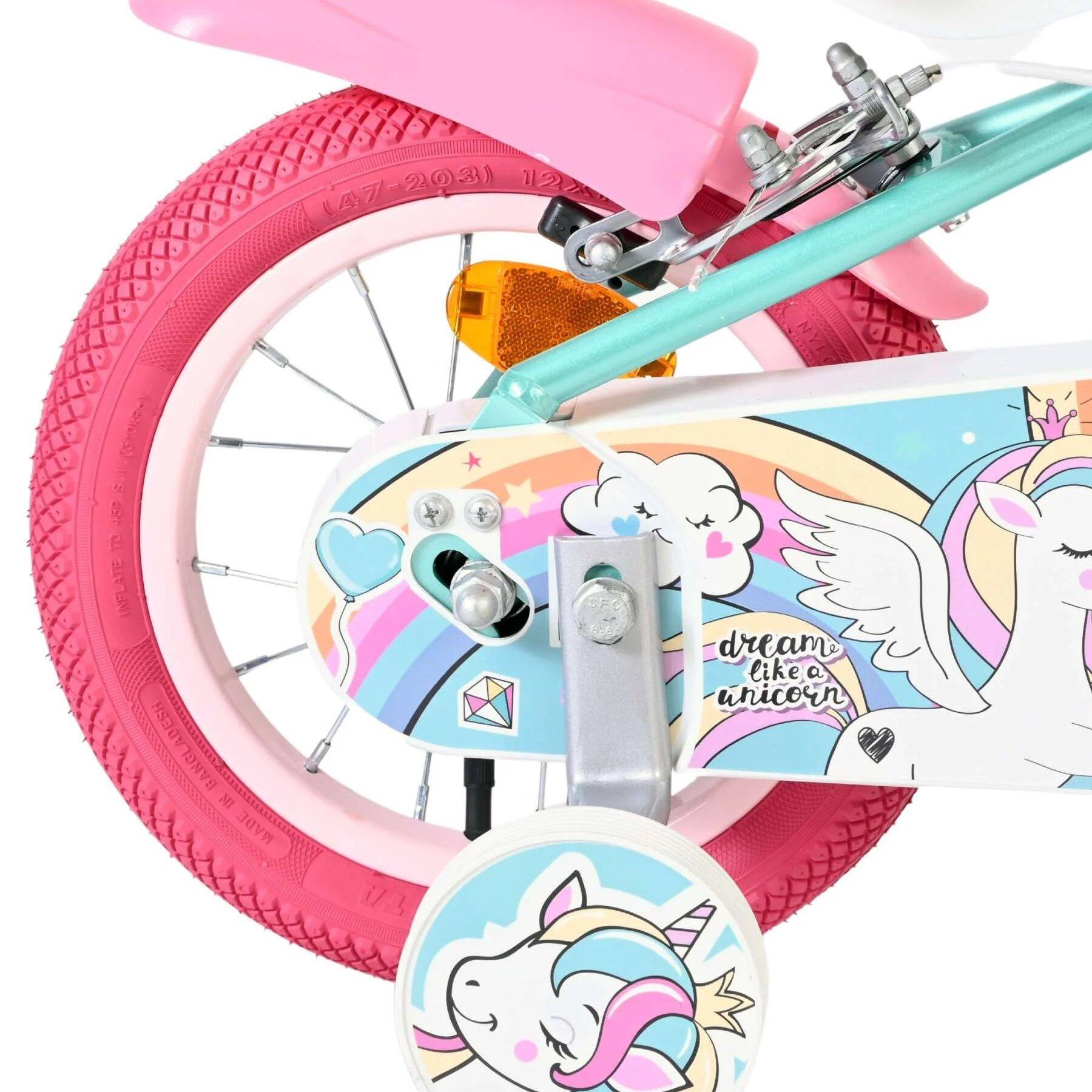 Bicicleta Criança 12 polegadas Unicorn 3 Anos 2/5