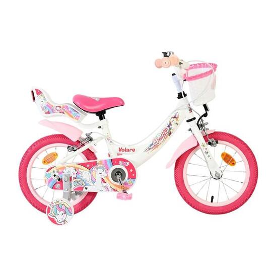 Kinderfiets 14 inch 4-6 jaar Unicorn