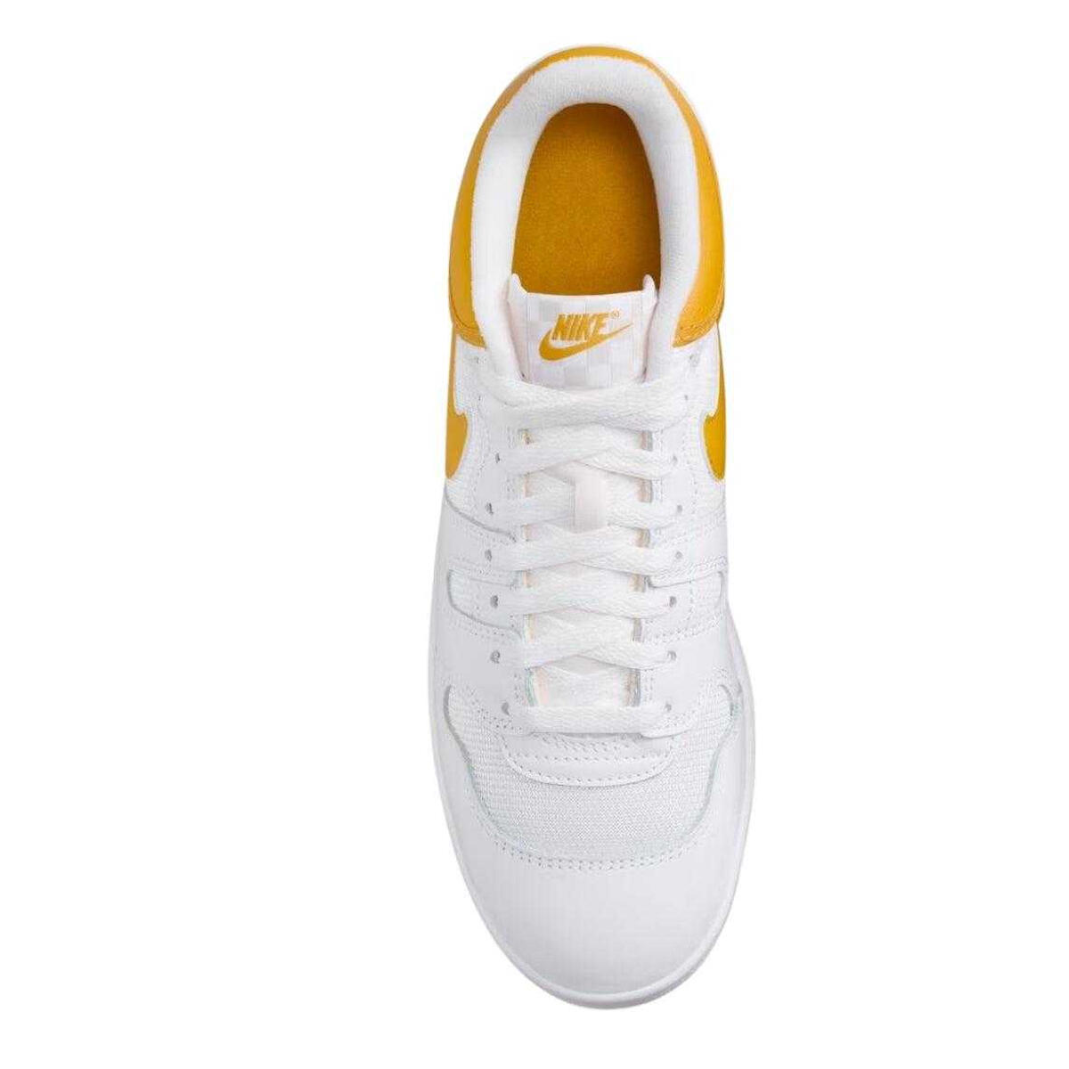 Scarpe Sportive PelleUomo Nike Attack Bianco Giallo 4/7