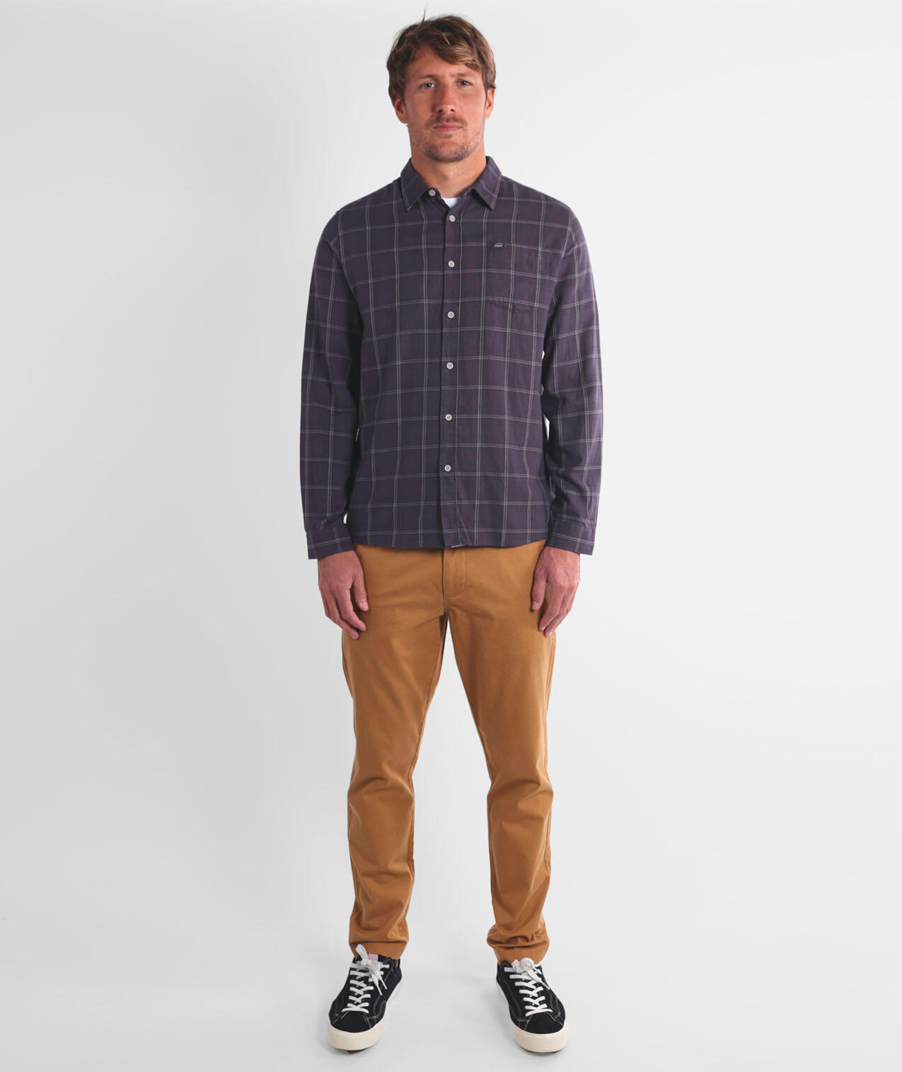 Flanellen shirt met lange mouwen HIGHLAND 4/5