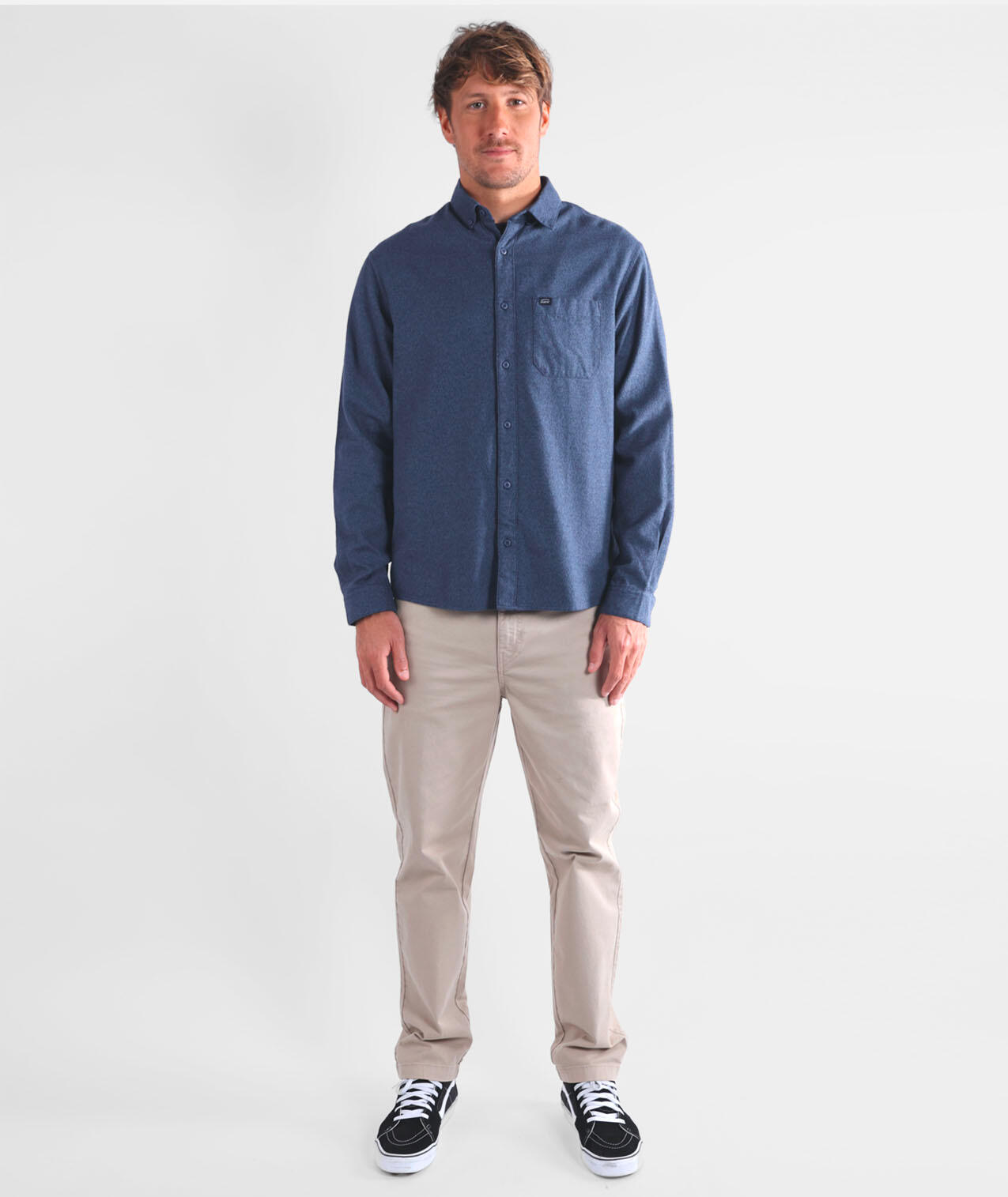 Flanellen shirt met lange mouwen HILLTOP 4/5