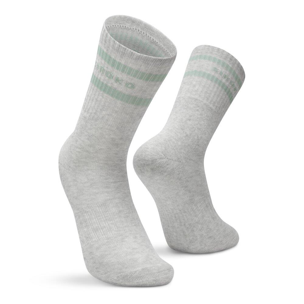 Herren und Damen Fitness Mittelhohe Sportsocken 3er-Pack Sidekick Pink Rosa 3/6