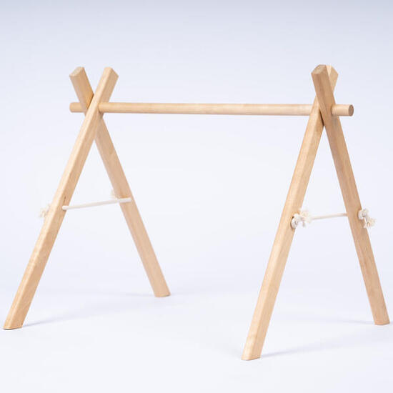 Station de gym bébé en bois