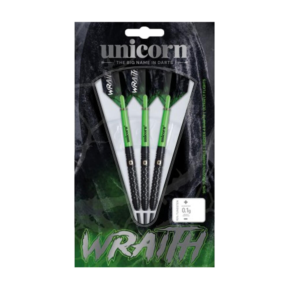 Wraith Tungsten Darts (Black/Green) 2/2