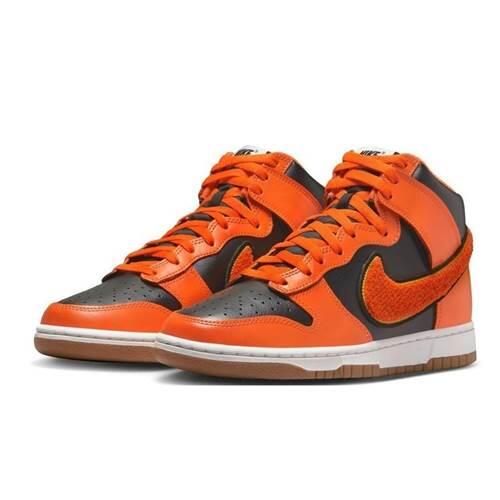 Schoenen universeel voor heren Nike Dunk Hi Retro Orange-university 3/5