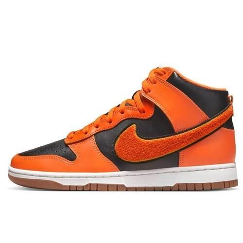 Schoenen universeel voor heren Nike Dunk Hi Retro Orange-university 2/5