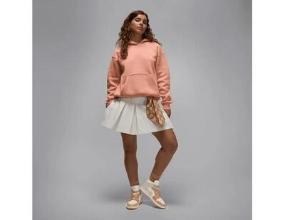 NIKE AIR JORDAN 1 MID BQ6472-118 COLORE BEIGE MARRONE SNEAKERS BEIGE