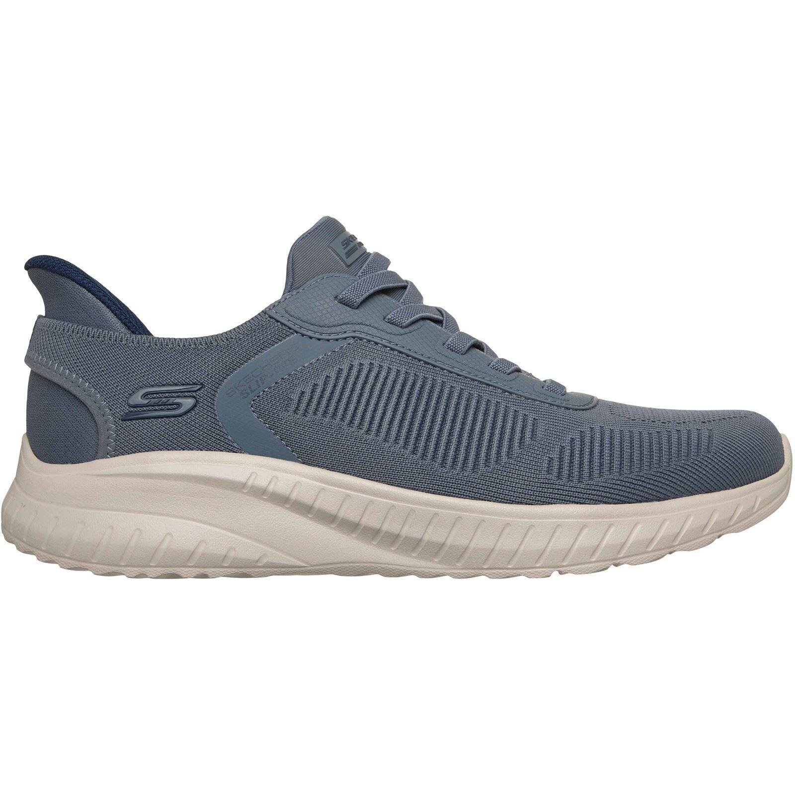 Sapatilhas Skechers Homem Slip-ins: BOBS Sport Squad Chaos - Solid Step Azul 5/5