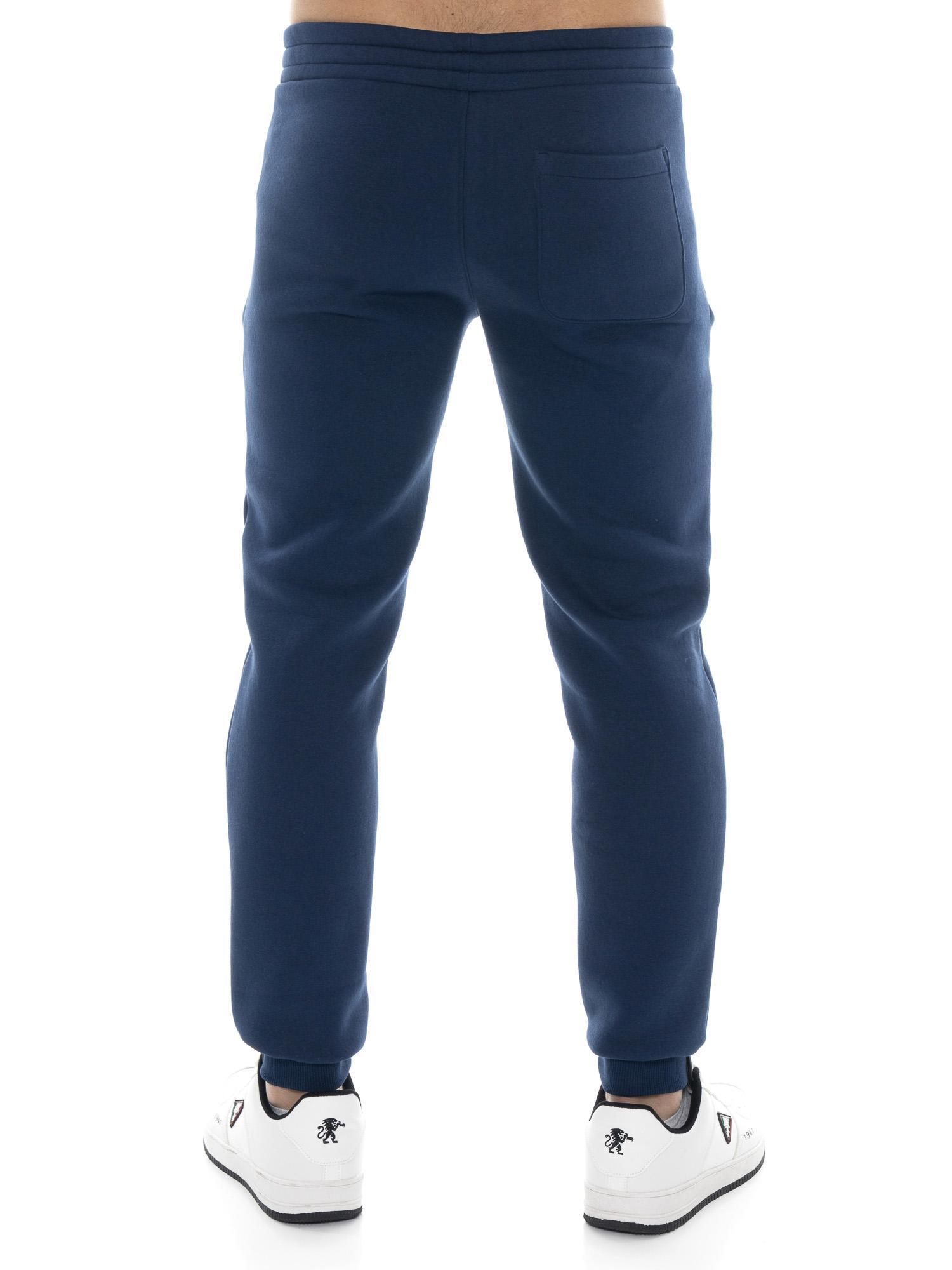 Pantalon de sports d'hiver pour homme Leone 1947 Soft Basic avec revers 4/5