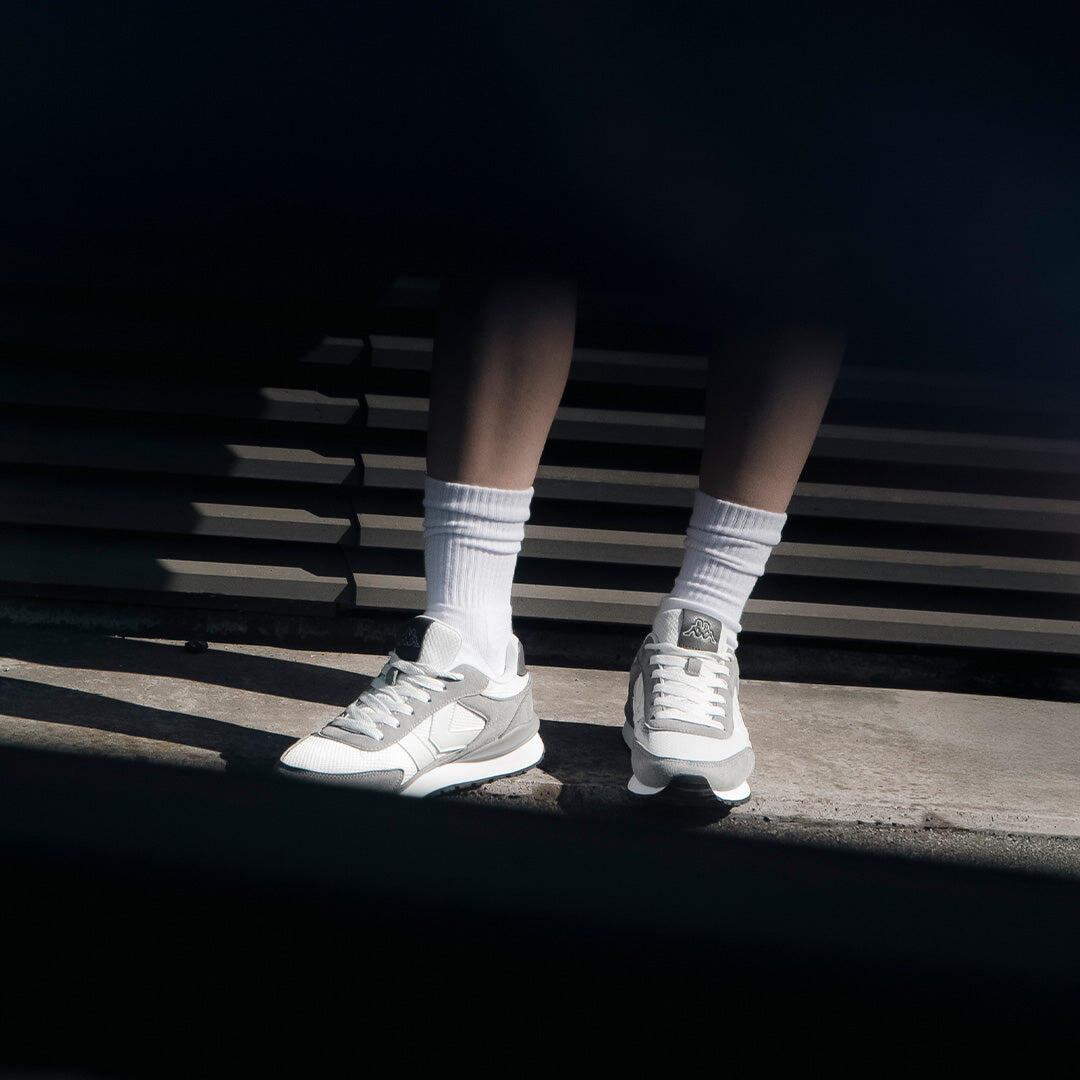 Baskets homme LOGO MARTIN gris 1/7