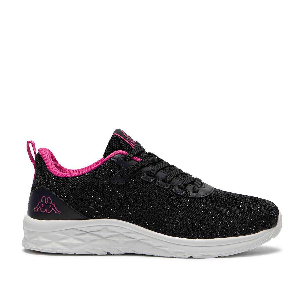 Baskets femme LOGO ROSTIEW noir 1/6