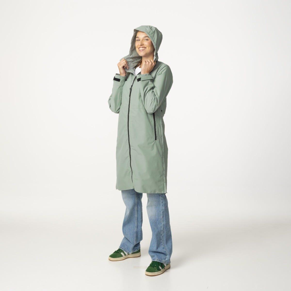 Seq II Giacca antipioggia Urban Outdoor Donne Sage 3/7