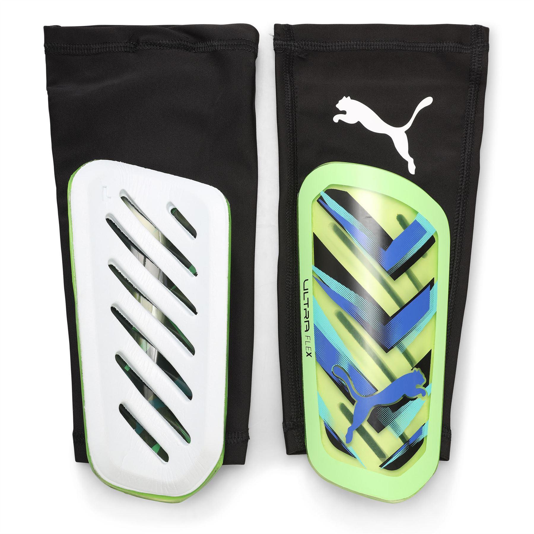Protège-tibias de football ULTRA Flex PUMA Fizzy Apple Bluemazing Yellow Blue 4/4