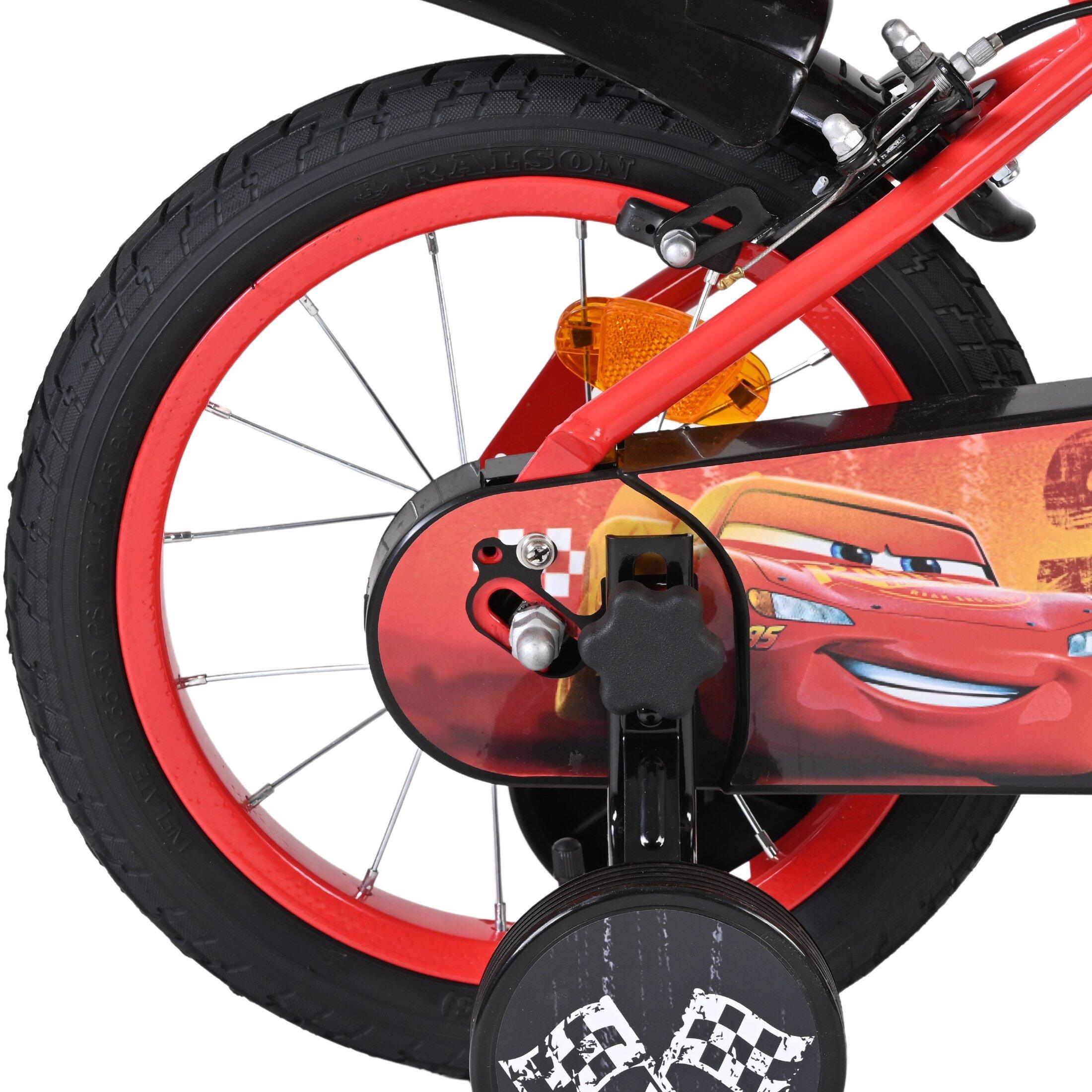 Kinderfahrrad 14 Zoll Cars 4-5 Jahre 3/5
