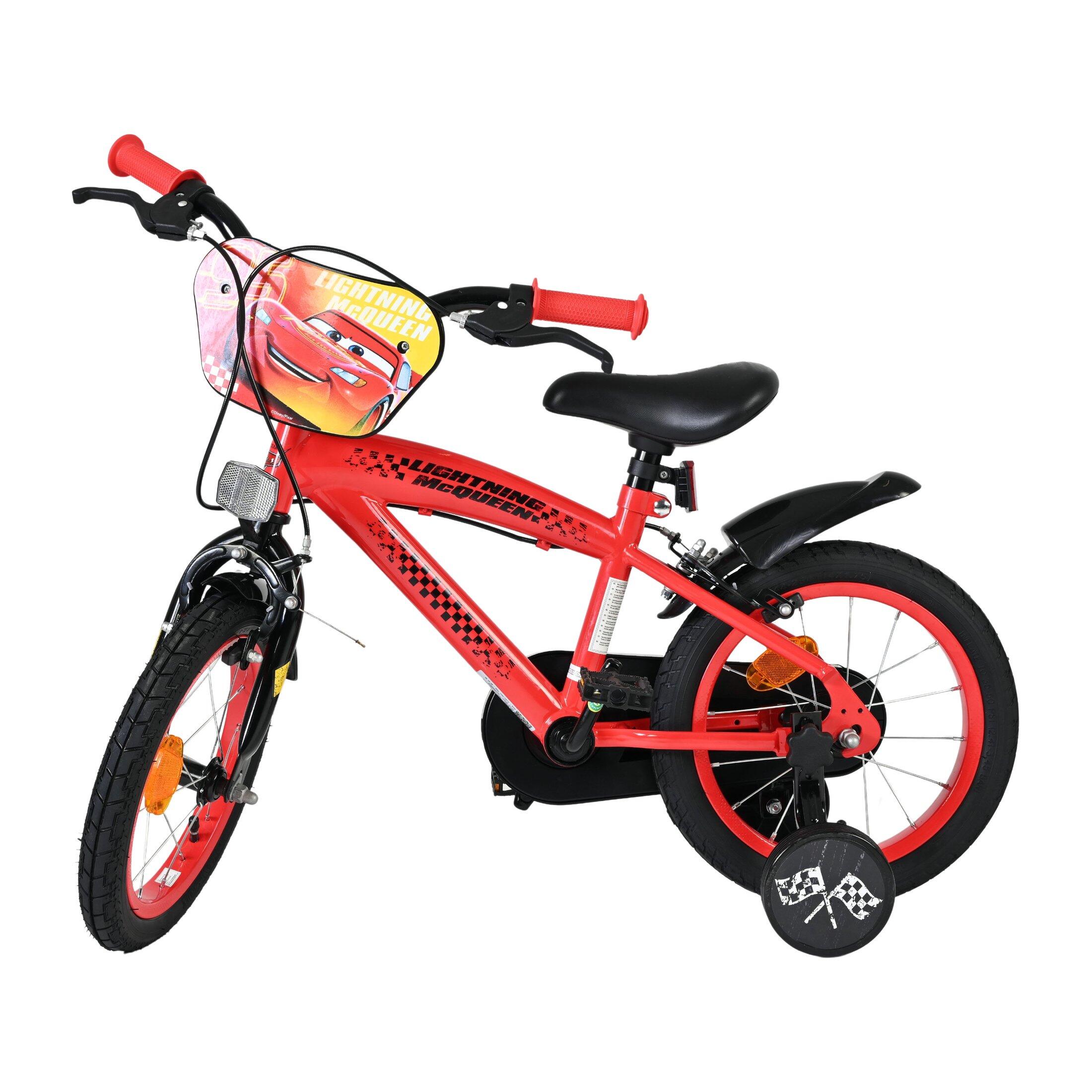 Kinderfahrrad 14 Zoll Cars 4-5 Jahre 2/5