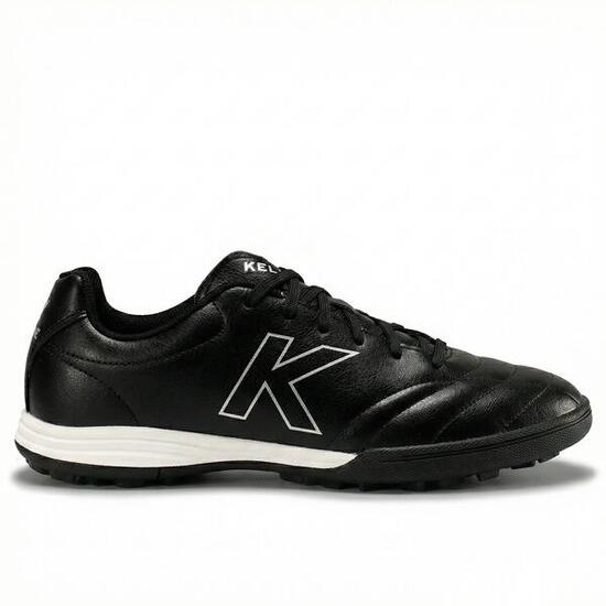 Kelme Zapatillas De Niño De Fútbol New Lince Turf Negro Unisex Kids