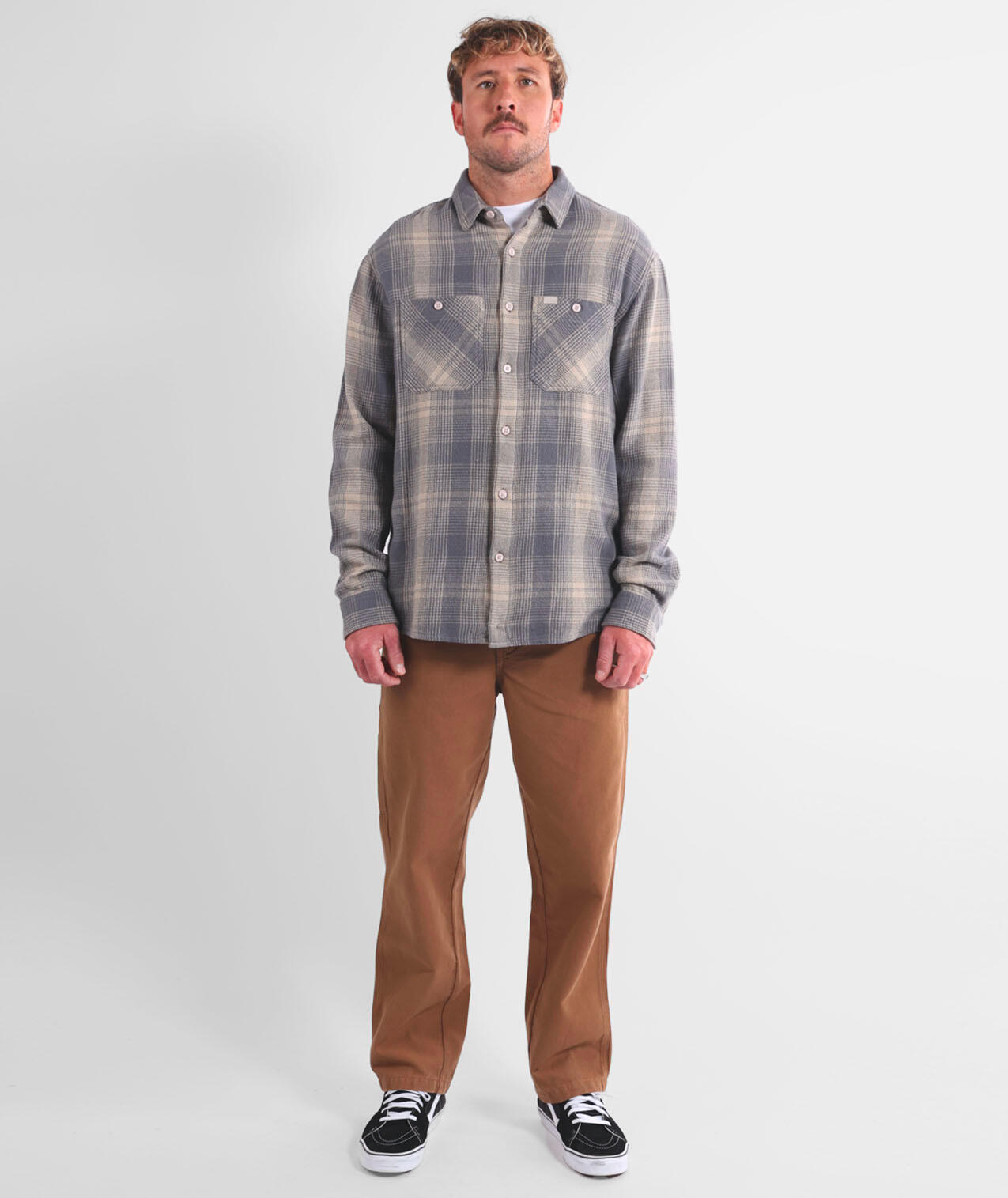 Flanellen shirt met lange mouwen BOUNDARY 4/5