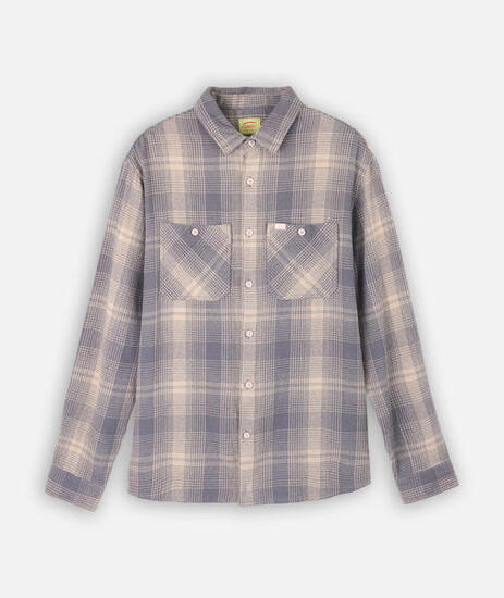 Camicia a maniche lunghe in flanella BOUNDARY