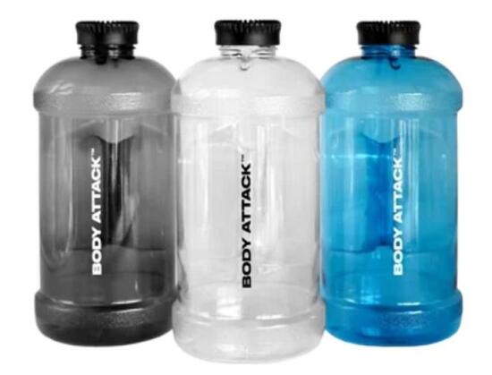 Body Attack Trinkgallone 2,2l Tranparent