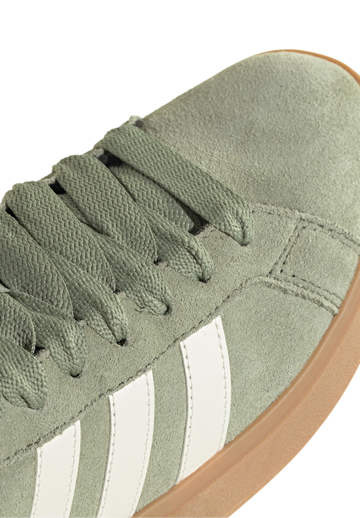 adidas Herren Grand Court Base 00s Sneaker Wildleder IH1669 Grün 4/7