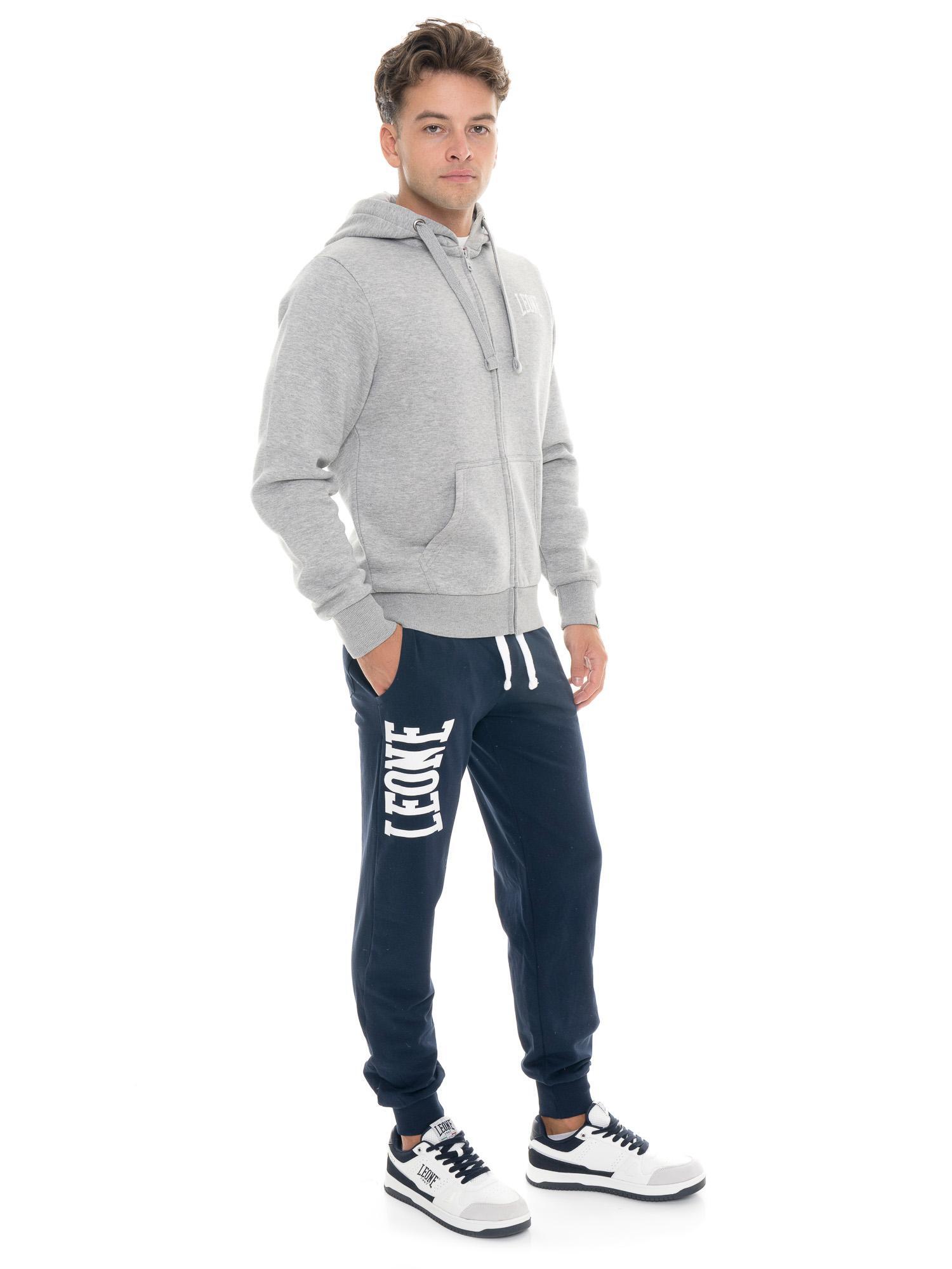 Pantalón de deporte de invierno para hombre con puño y gran logo "Basic" 2/5