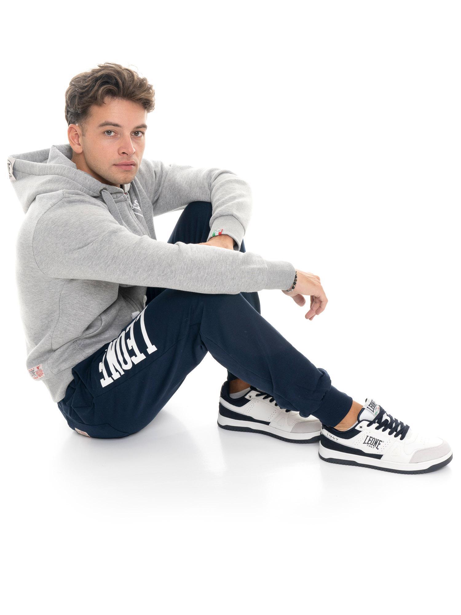 Pantalón de deporte de invierno para hombre con puño y gran logo "Basic" 5/5