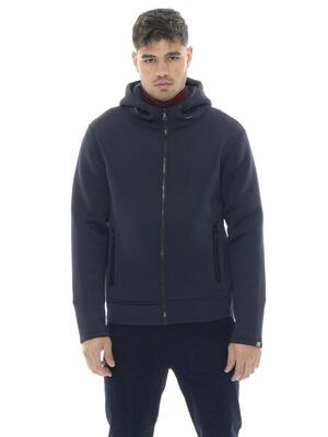 Jas heren leone 1947 apparel soft basic rits capuchon neopreen