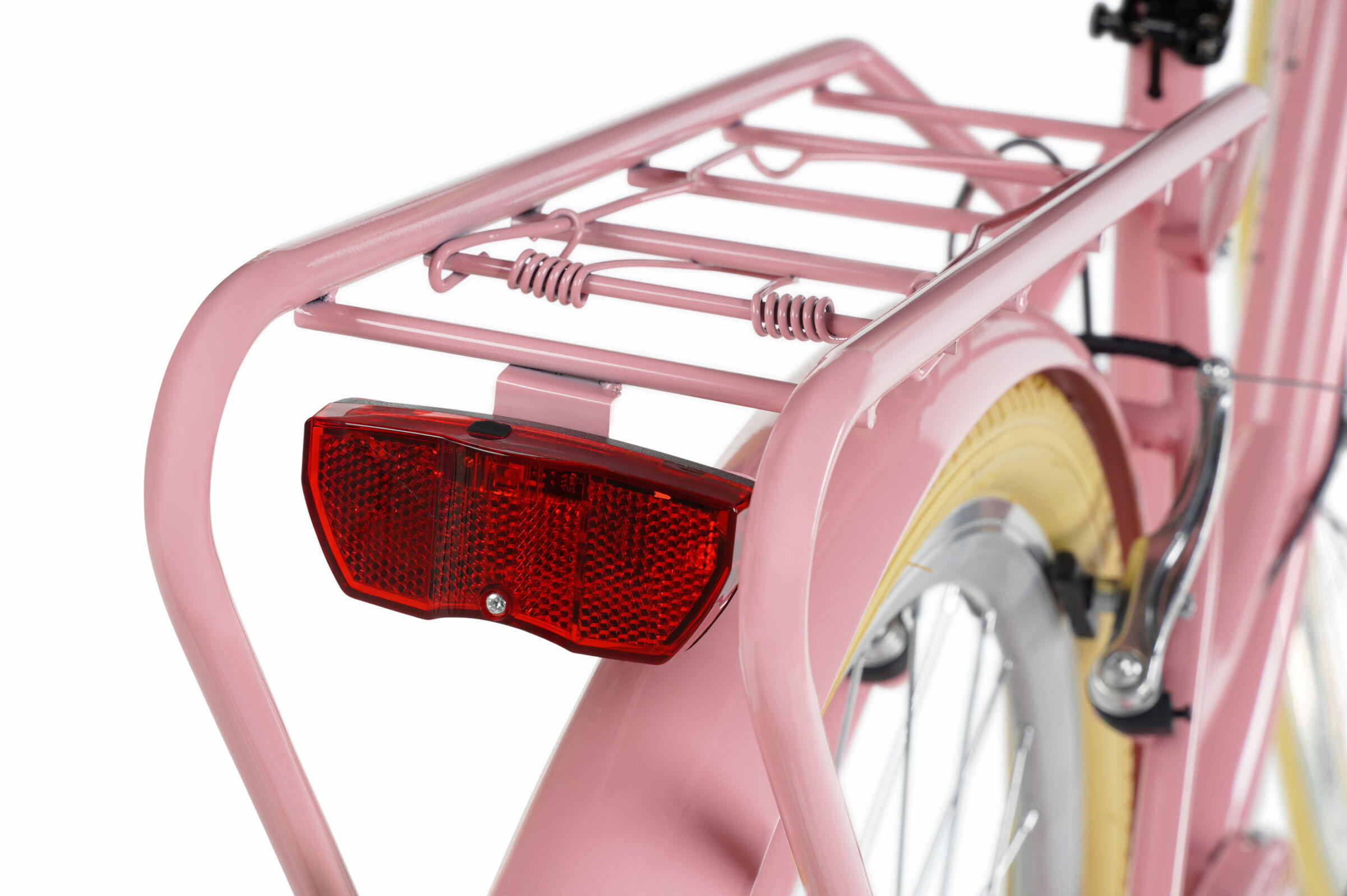 Kinderfiets Davi Aria 24", 7 versnellingen, 130-165 cm, Roze/Crème 6/7