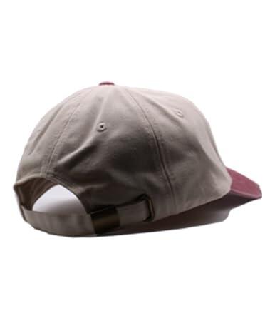 Twill pet voor volwassenen - Biologisch katoen (Bordeauxrood) 2/7