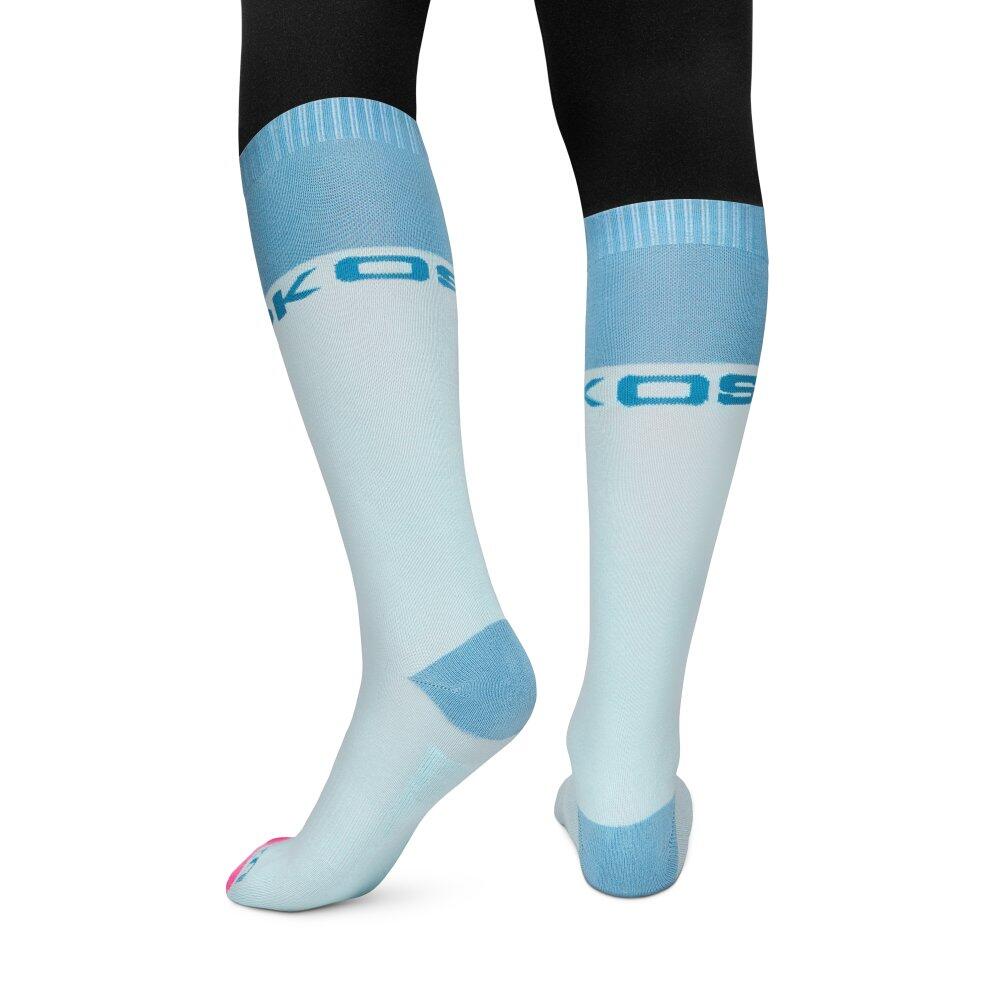 Chaussettes de snowboard Homme et Femme Fuji Light Blue Bleu 2/5