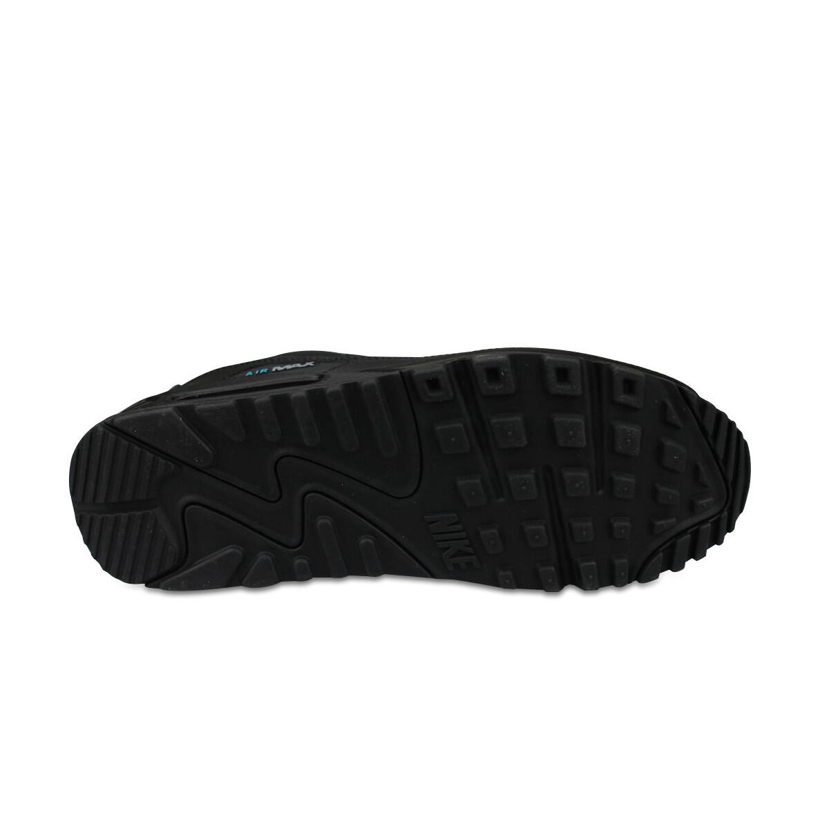 Nike Air Max 90 Black Laser Blue - DC4116-002_445 3/4