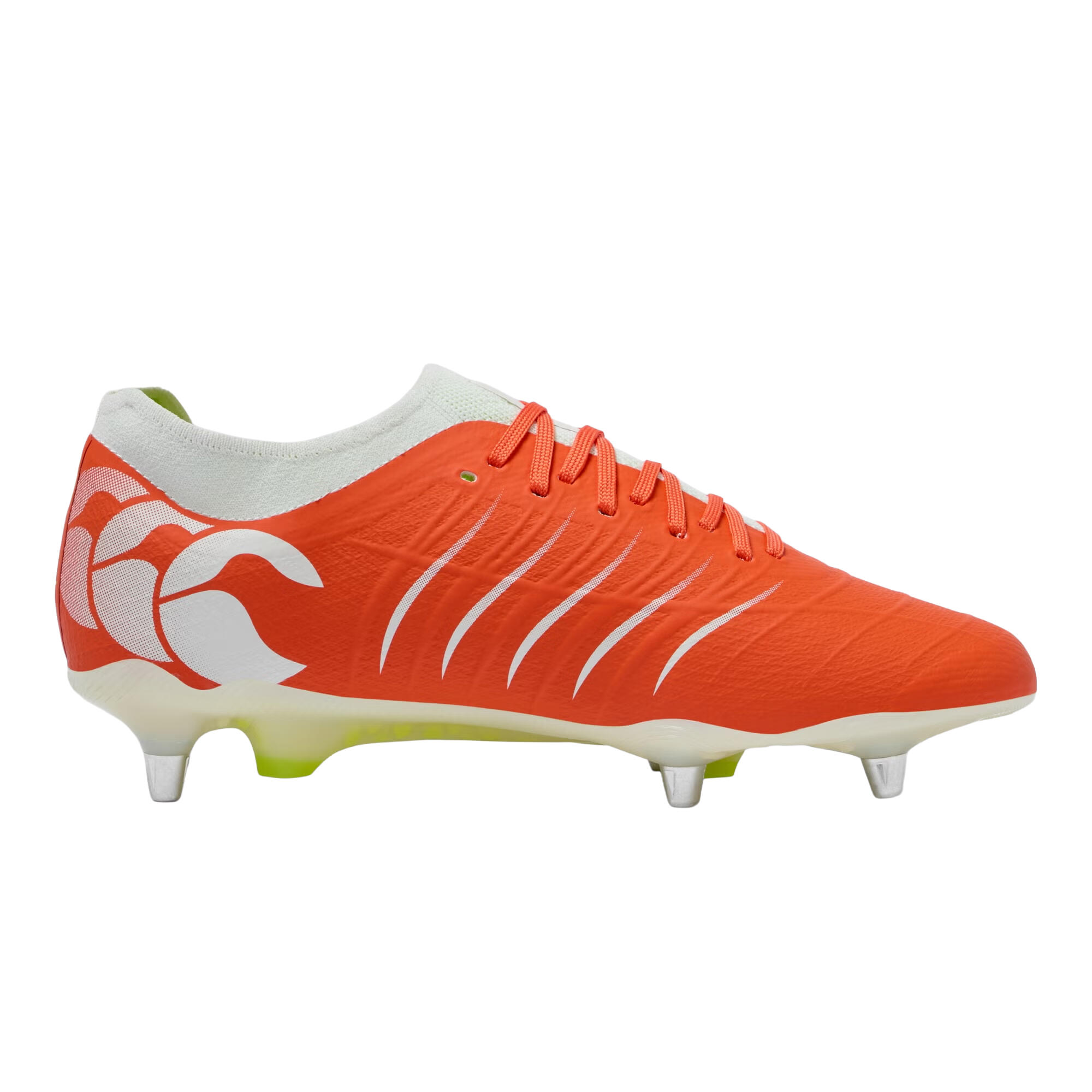 "Phoenix 2.0 Team" Fußballschuhe für weichen Boden für Herren Orange/Weiß 3/4