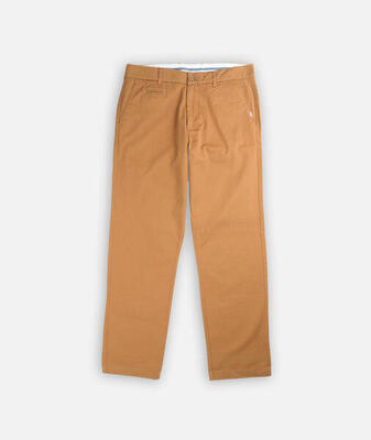 Effen stretch chino broek reano