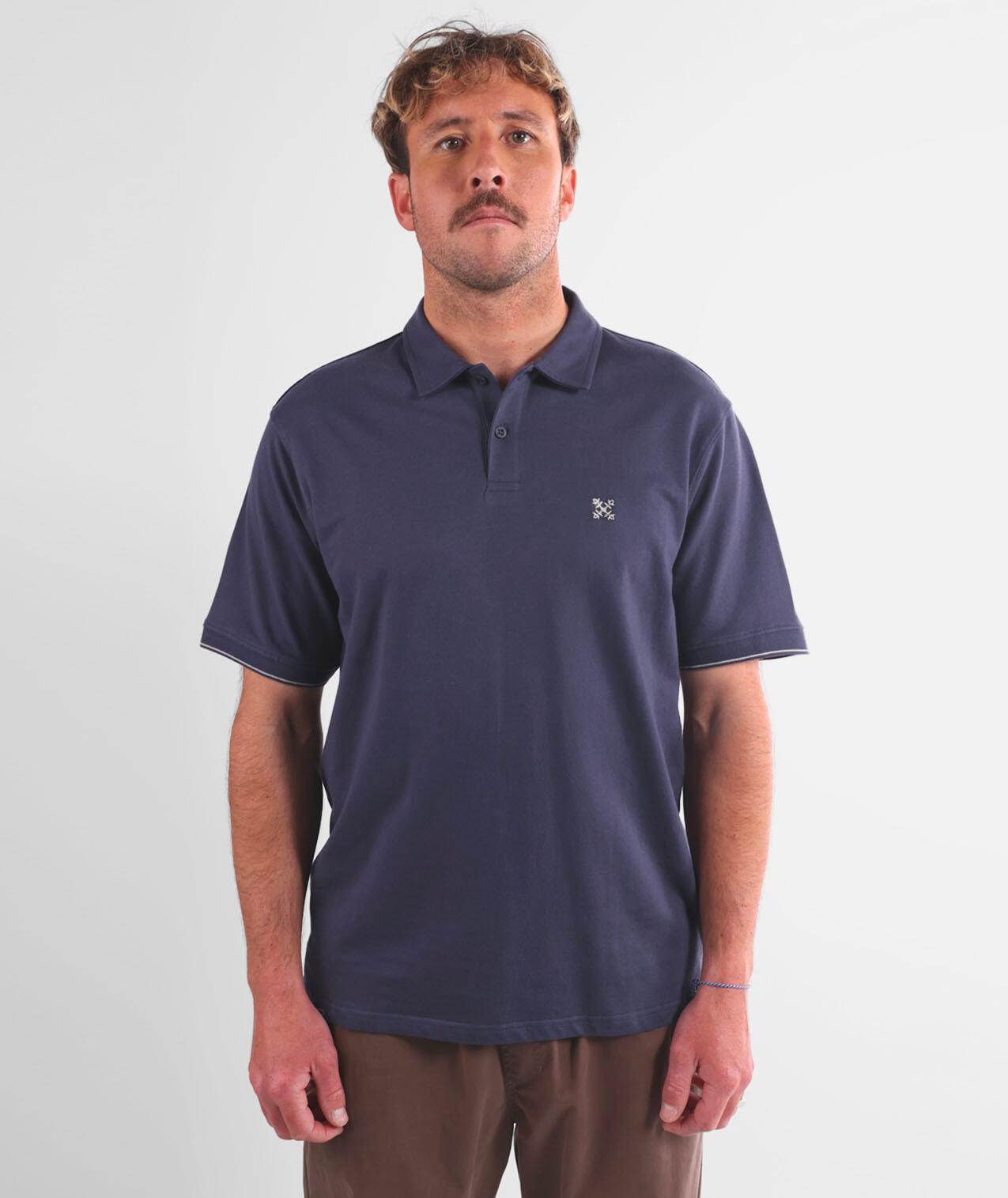 Polo jersey manches courtes uni TIMELESS 2/5