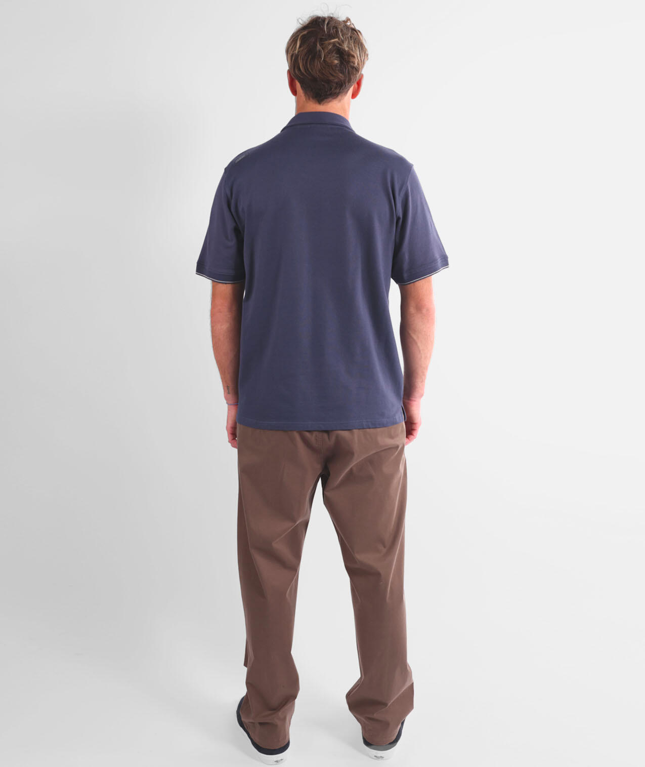 Polo jersey manches courtes uni TIMELESS 5/5