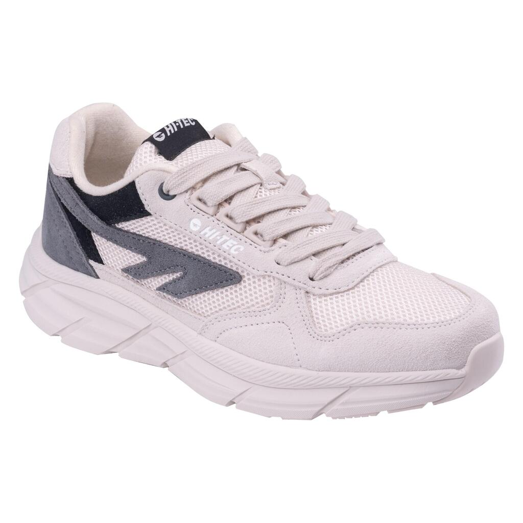 Womens/Ladies Nilson Low Trainers (Beige/Dark Grey/Black)