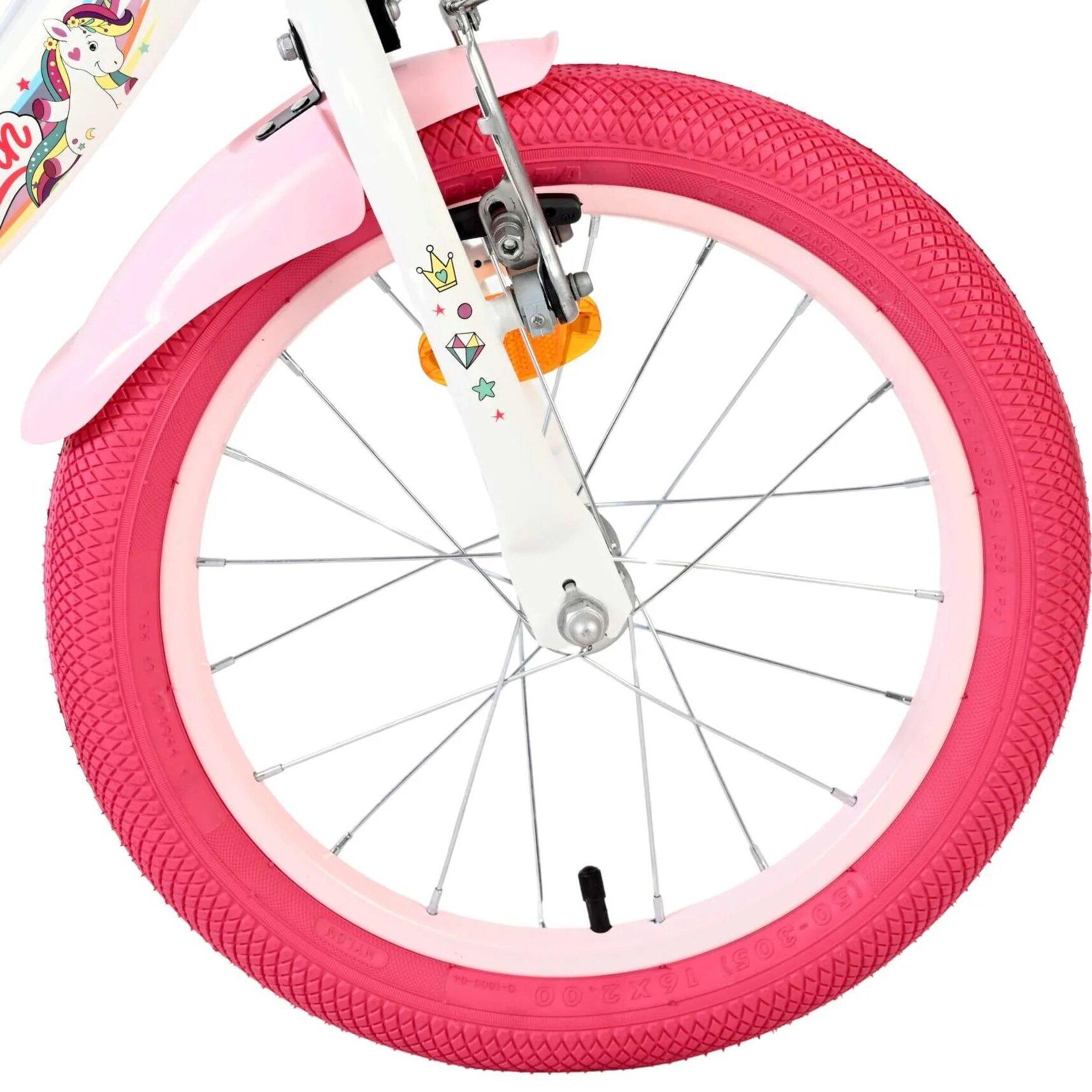 Bicicleta Criança 16 Polegadas Volare Unicorn 5-7 Anos 3/5