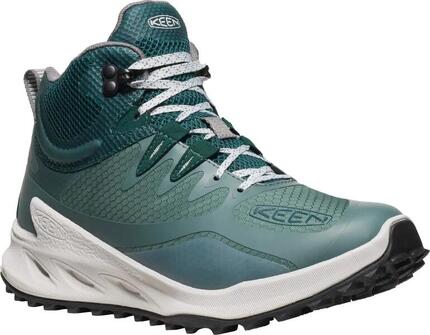 Women's Shoes Keen Wmns Zionic Mid Wp Dark Forest/sea Moss Blue