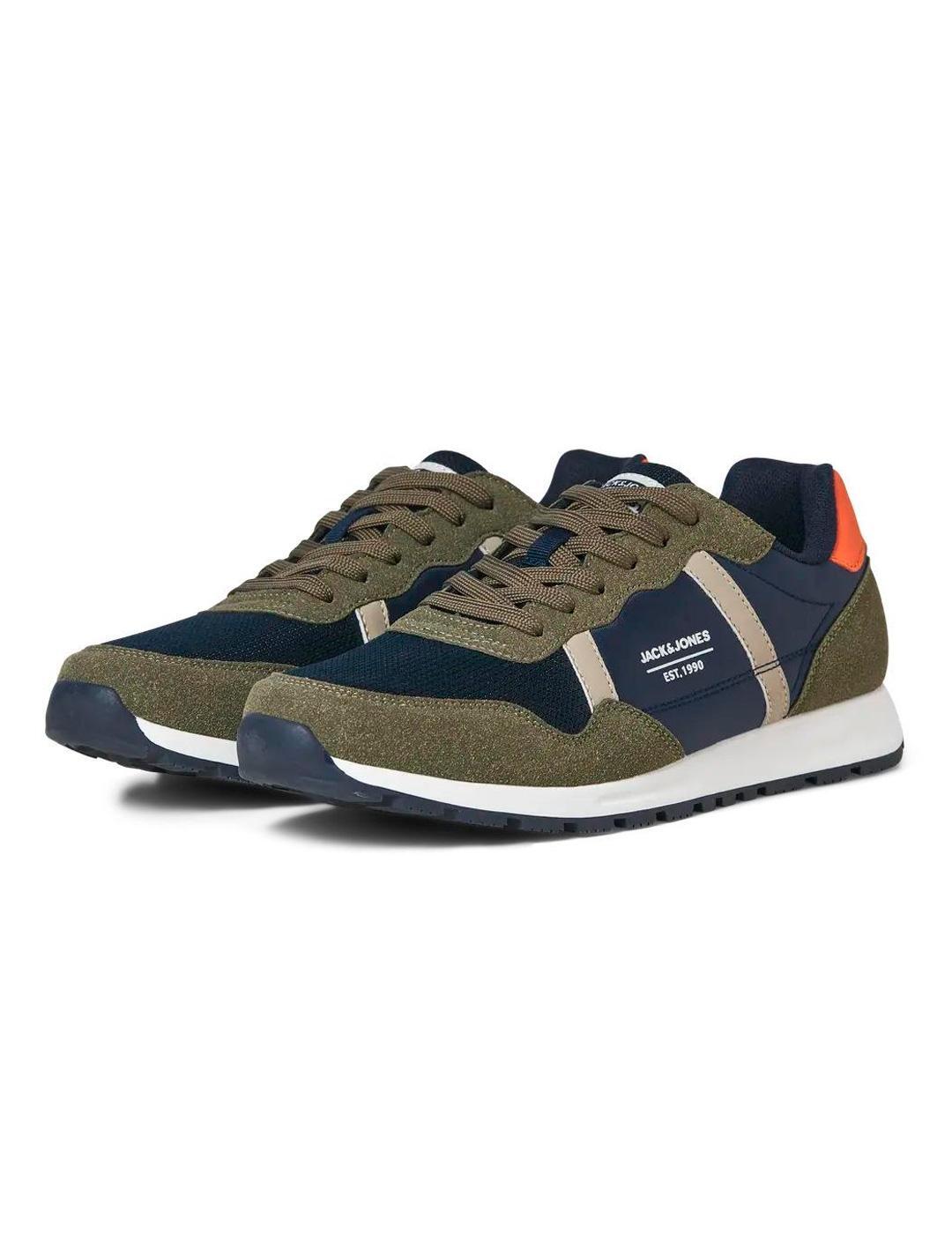 Zapatillas para Hombre Jack&jones  Verde 2/3
