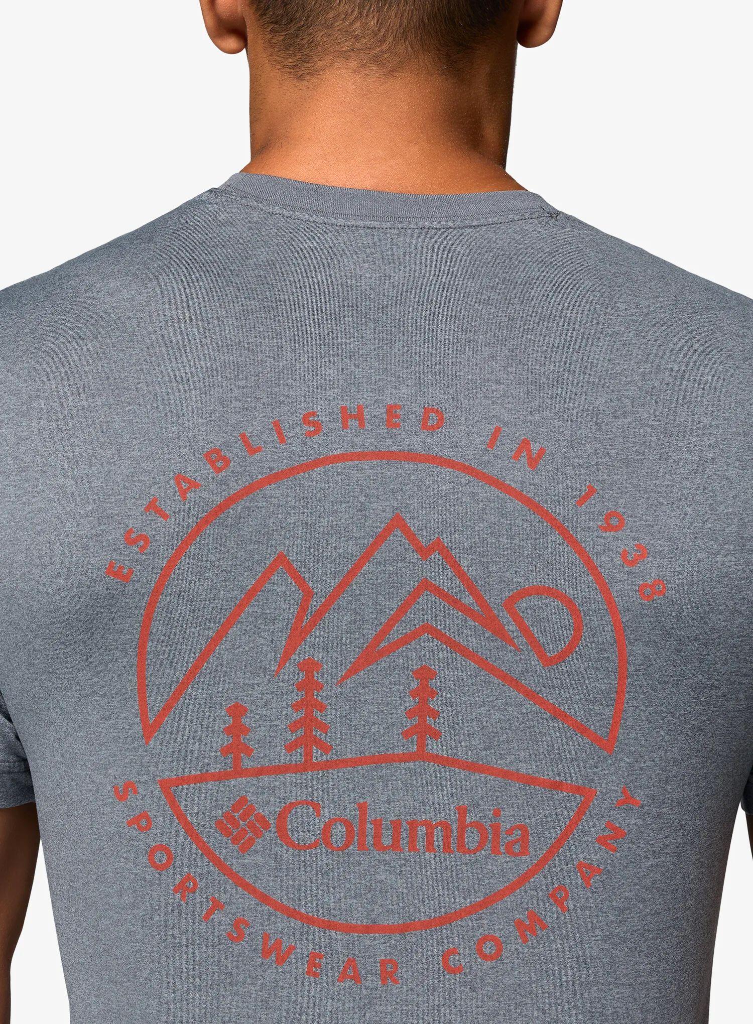 Koszulka z nadrukiem Columbia Parsons Point S/S Back Graphic Tee 6/6